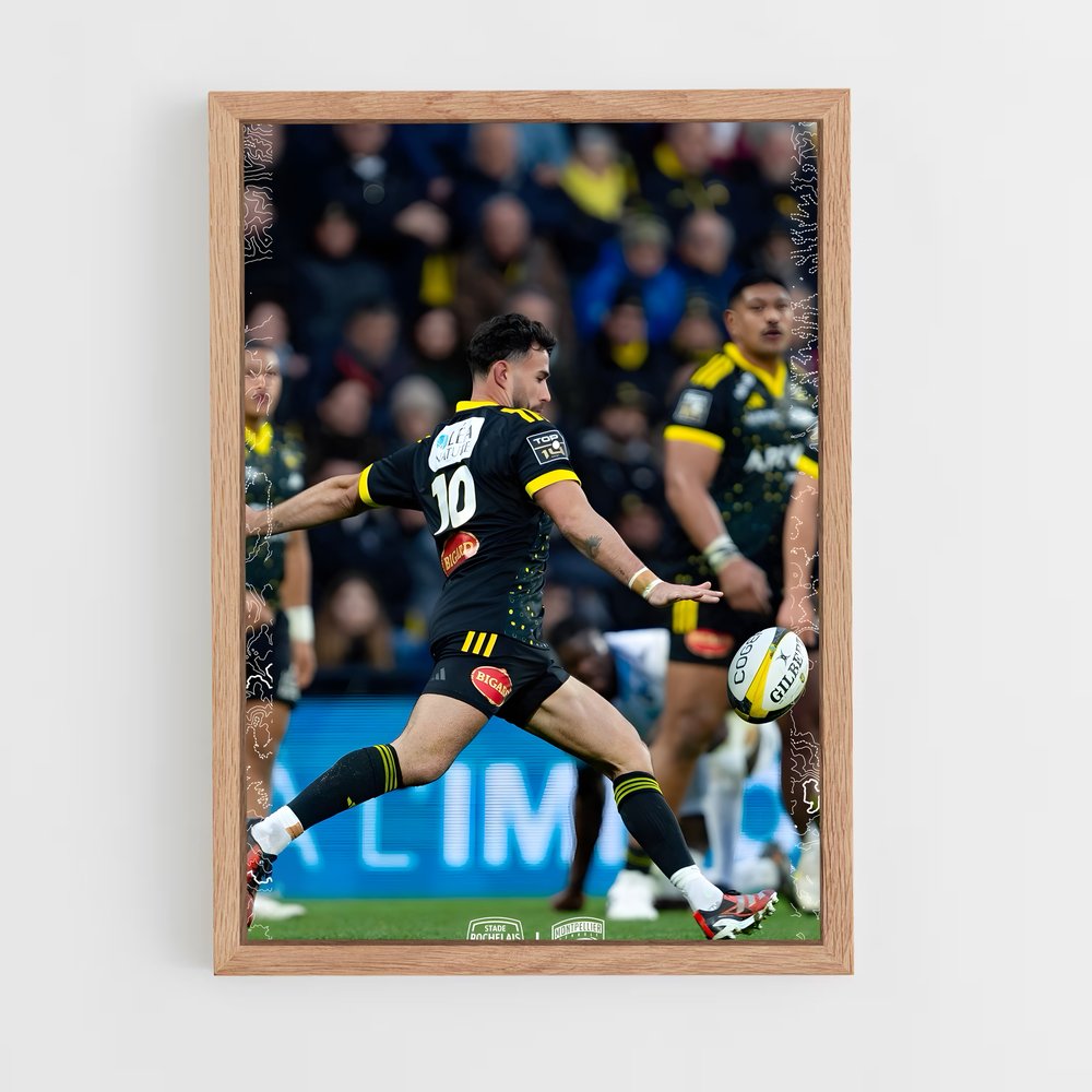 Poster Sprint à La Rochelle – affiche Rugby (vue 4)